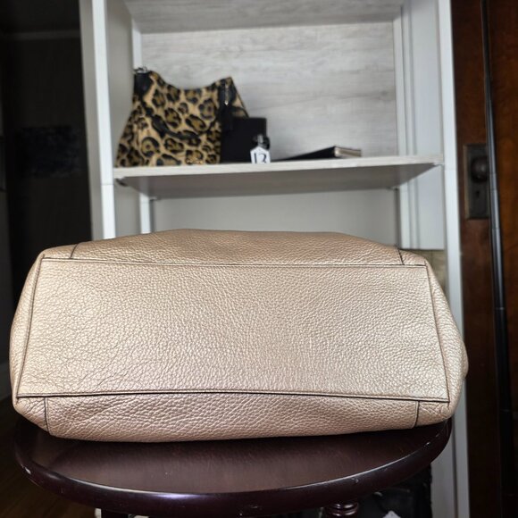 Coach Ava Chain Tote Rose Gold with Silver Hardware F35868 - Picture 13 of 15